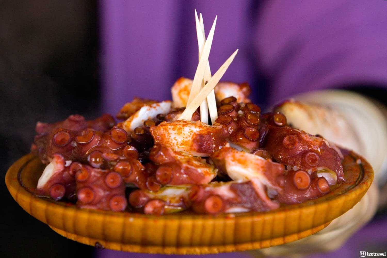 Melide, capital del pulpo en el Camino de Santiago