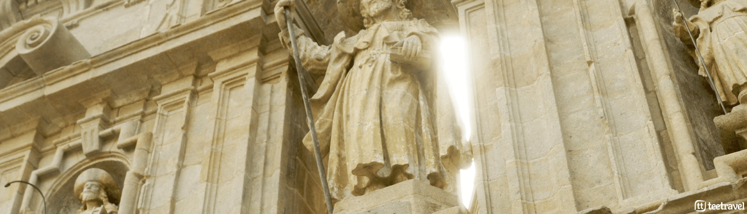Catedral Santiago de Compostela - Fachada - Apóstol Santiago