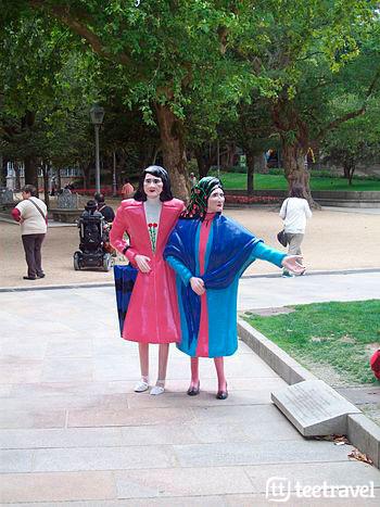 Las dos Marias Alameda de Santiago de Compostela