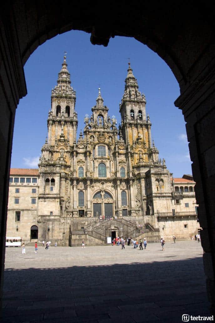 Fachada de la Catedral de Santiago 