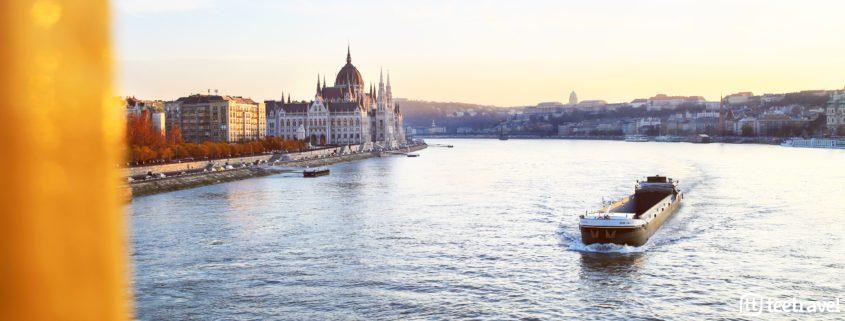 El Danubio a su paso por Budapest