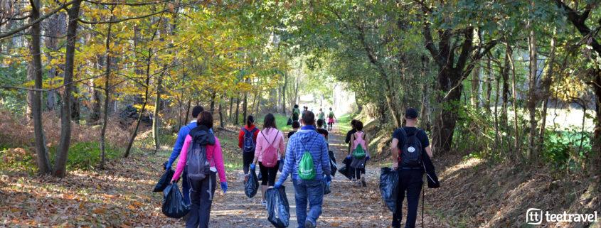 Camino Clean a lo largo del recorrido