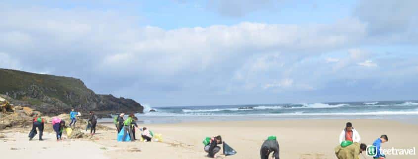 Segunda edición de Camino Clean- Limpieza Praia do Rostro