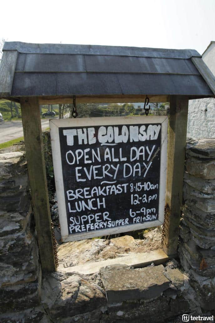 Horarios de restaurante. Copyright © VisitScotland