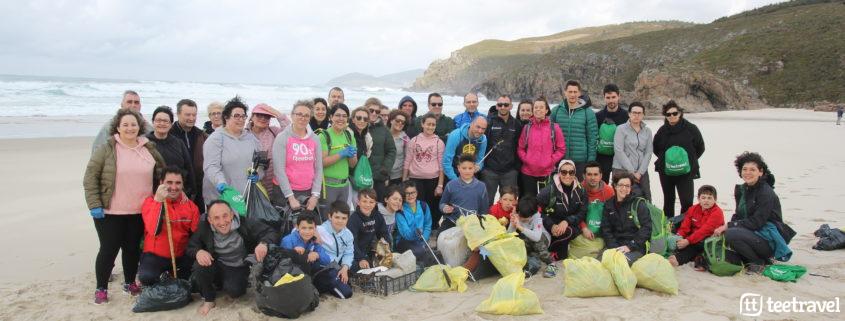 Segunda edición de Camino Clean- Participantes al finalizar la caminata