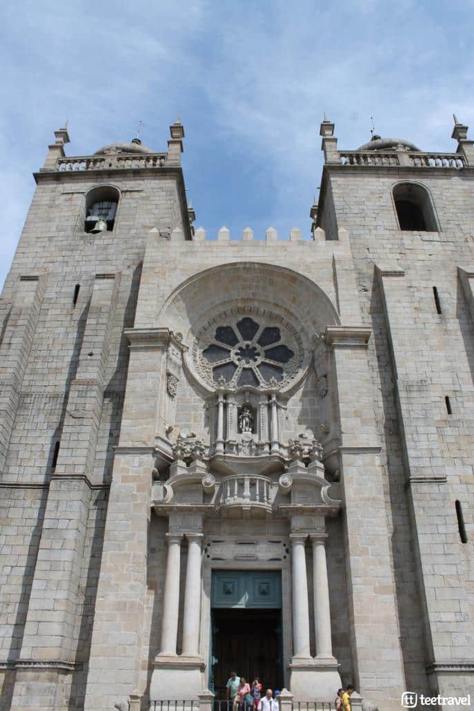 Camino Portugues desde Oporto-Catedral de Oporto