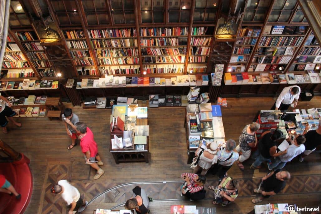Camino Portugués desde Oporto - Librería Lello