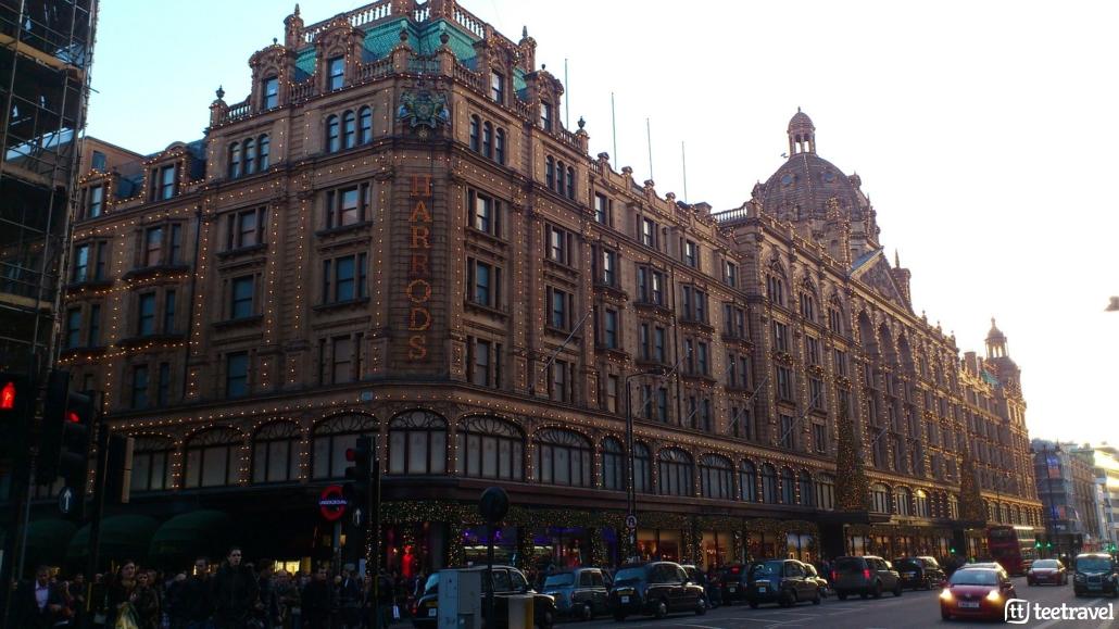 Avenue Verte: París y Londres en un mismo viaje- Grandes almacenes Harrods