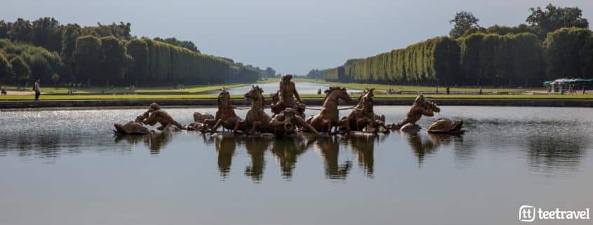 Avenue Verte: París y Londres en un mismo viaje- Jardines del Palacio de Versalles