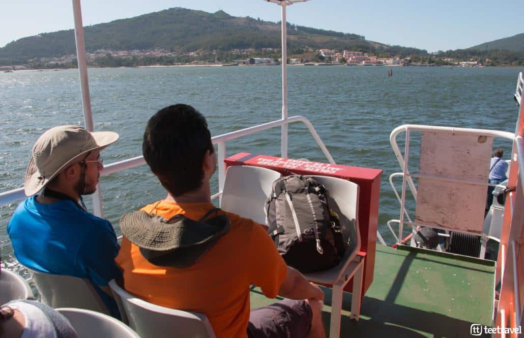 Camino Portugués por la Costa - Ferry entre Portugal y España