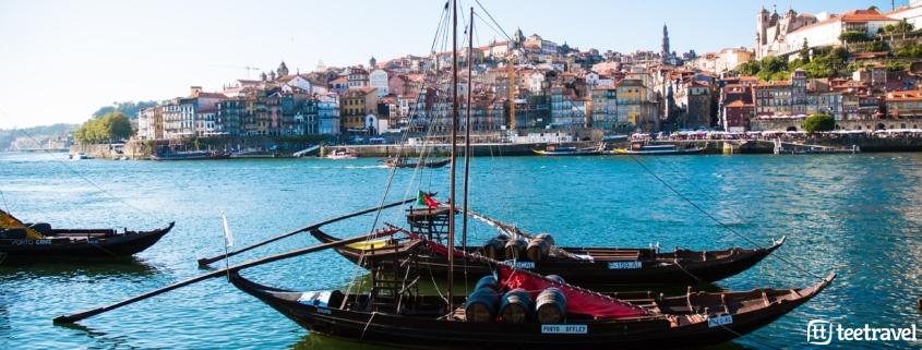 10 cosas que no puedes perderte en el Camino Portugués - Barcas clásicas de transporte de vinho Porto