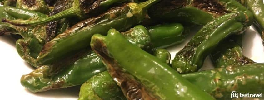 10 cosas que no puedes perderte en el Camino Portugués - Pimientos de Padrón
