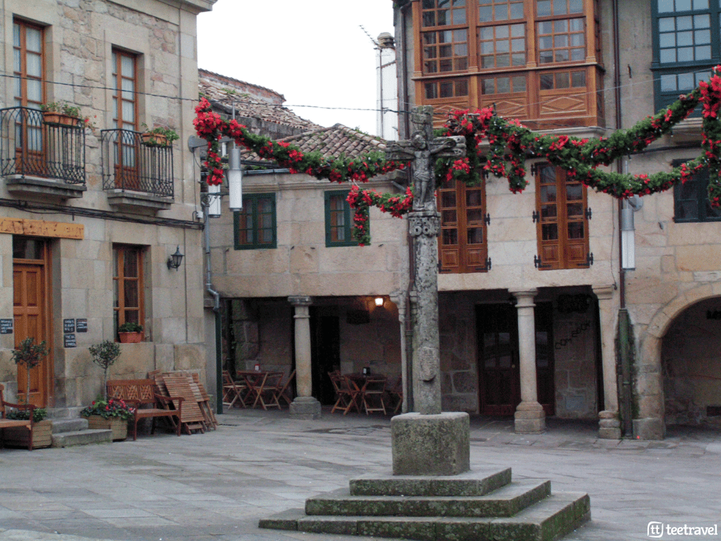 10 cosas que no puedes perderte en el Camino Portugués - Plaza de la Leña, Pontevedra