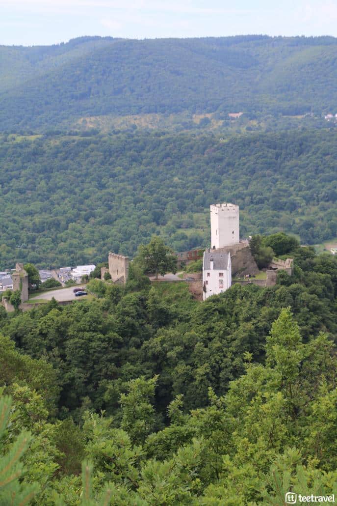 Leyendas en el Rheinsteig: los castillos enfrentados