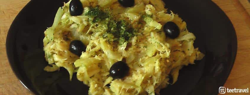 Gastronomía en el Camino Portugués: bacalhau à brás © Fpenteado