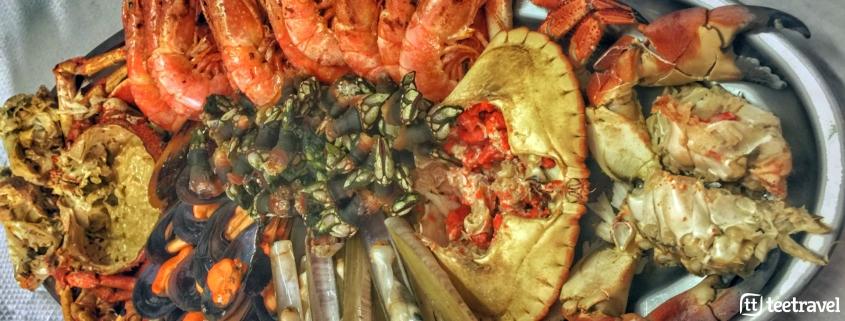 Gastronomía en el Camino Portugués: marisco gallego