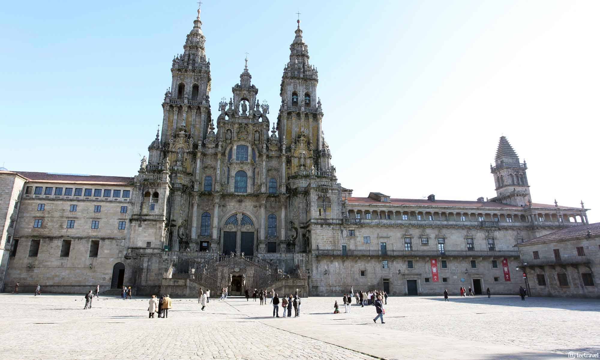 Santiago de Compostela: lugares emblemáticos - Plaza Obradoiro