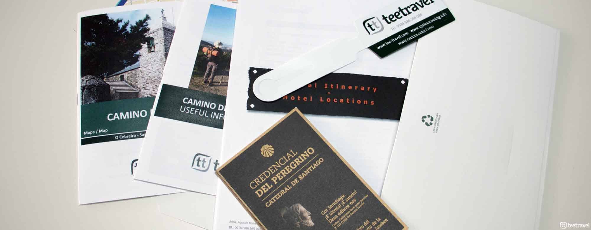 La Credencial del Camino de Santiago - La Credencial y Libro de Viaje Tee Travel