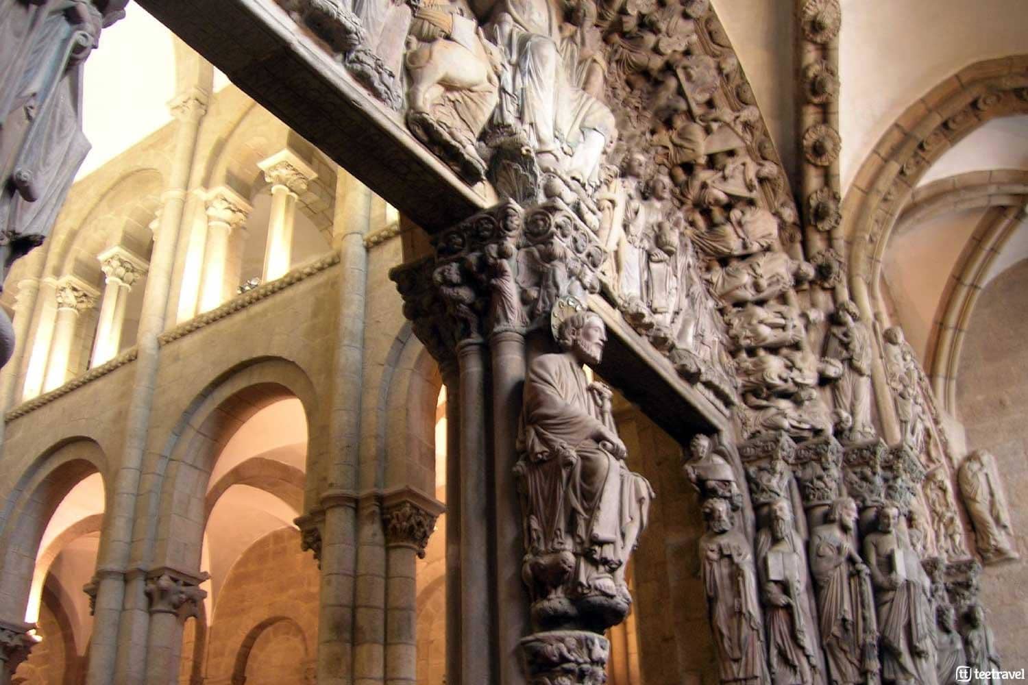 Qué visitar en Santiago de Compostela - Monumento del Pórtico de la Gloria
