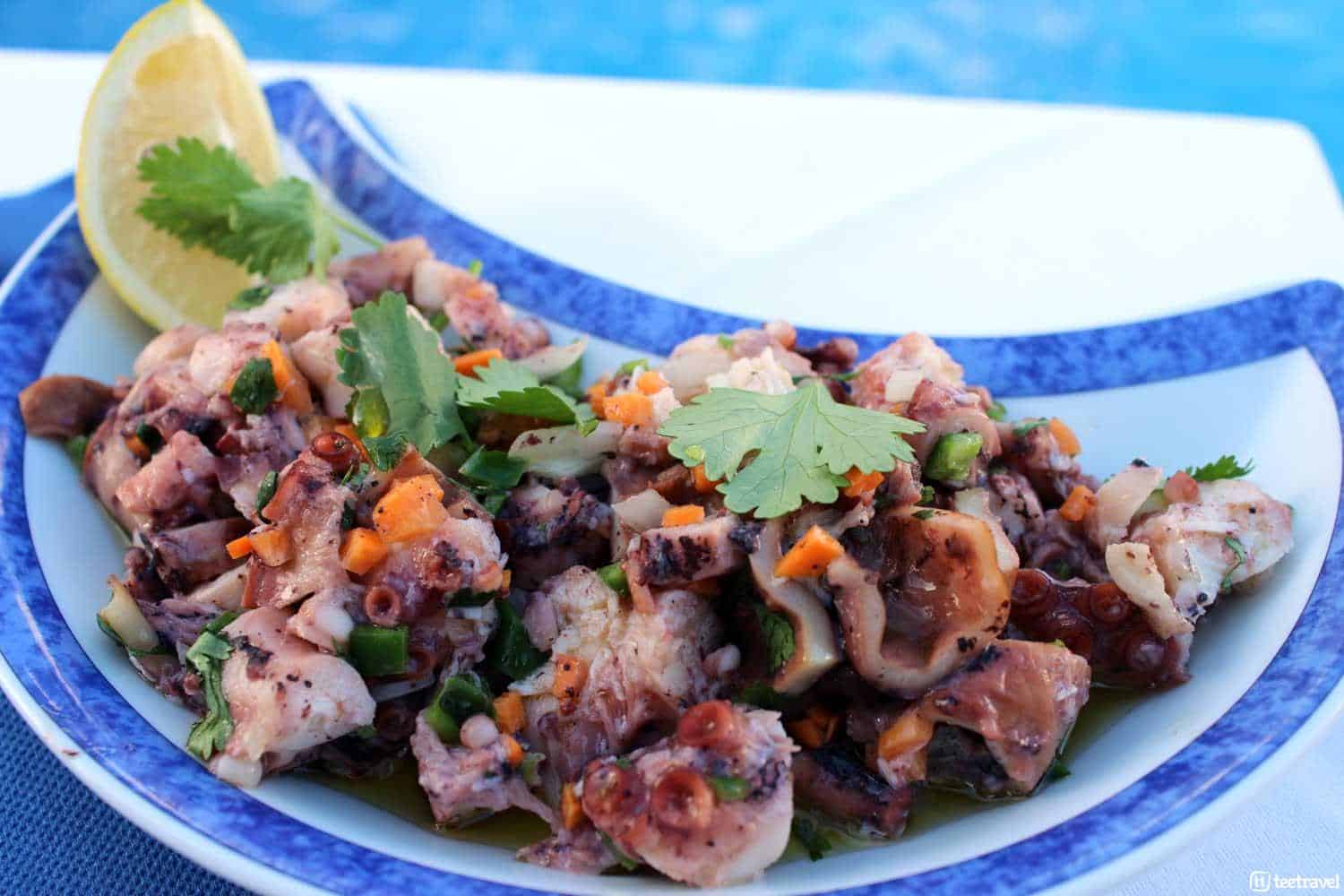 Costa Vicentina - Ensalada de Pulpo