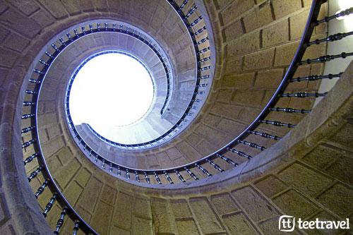Museo do Pobo Galego - Triple escalera helicoidal