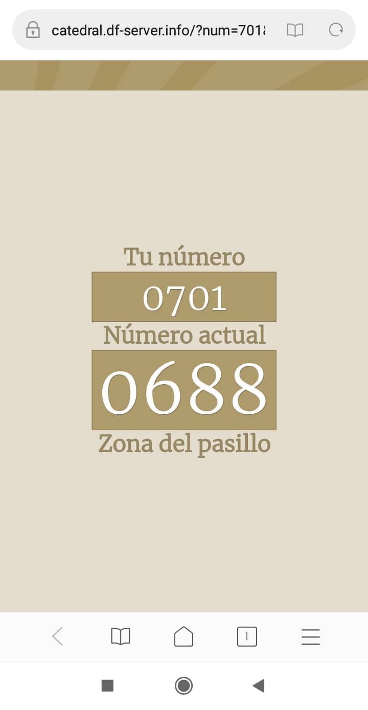 Resultado qr oficina del peregrino