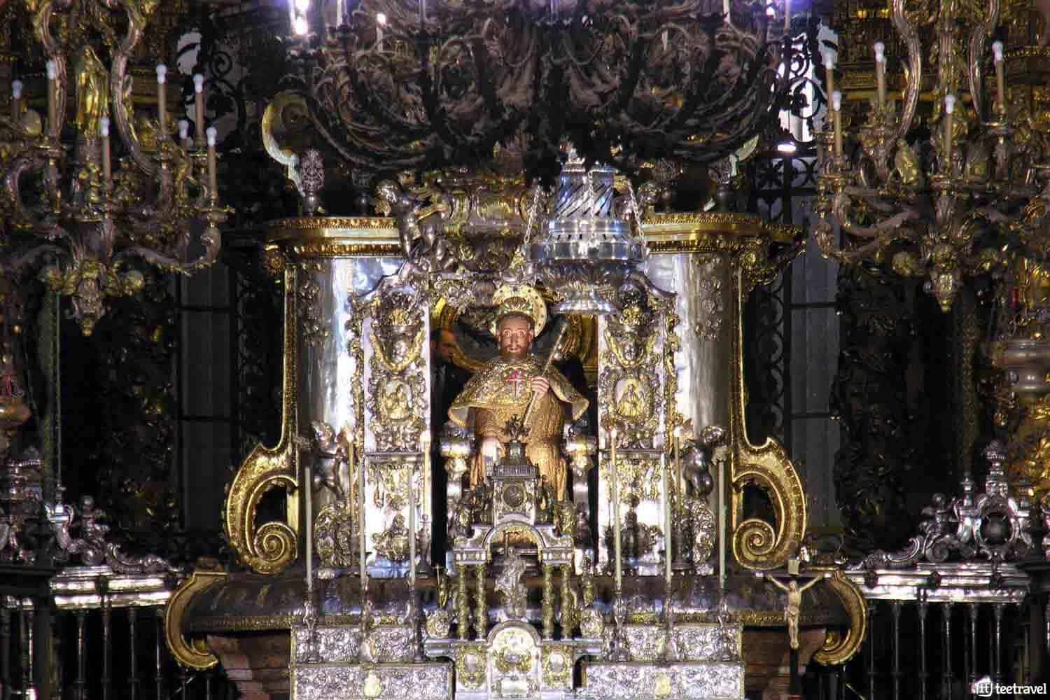 que ver en la catedral de Santiago