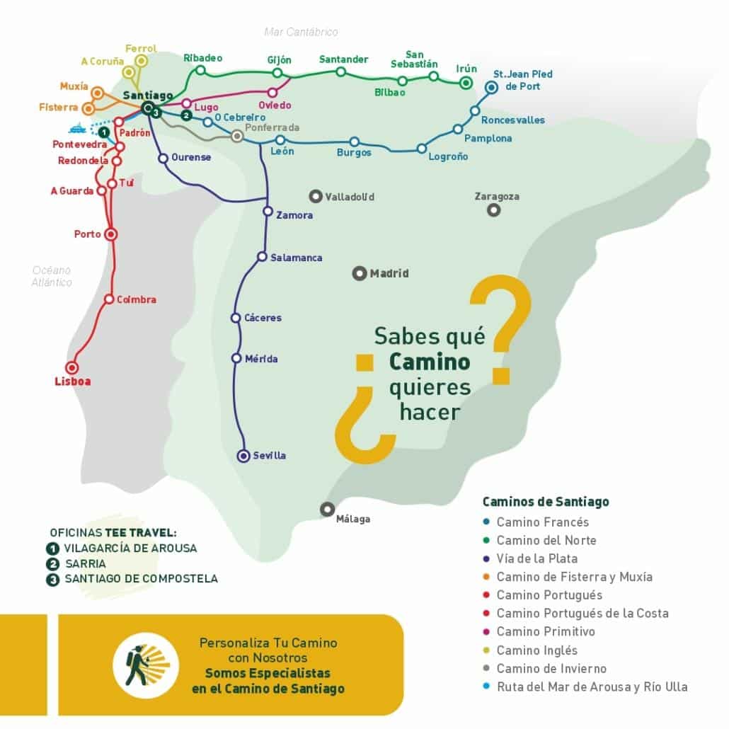Rutas Oficiales Camino de Santiago