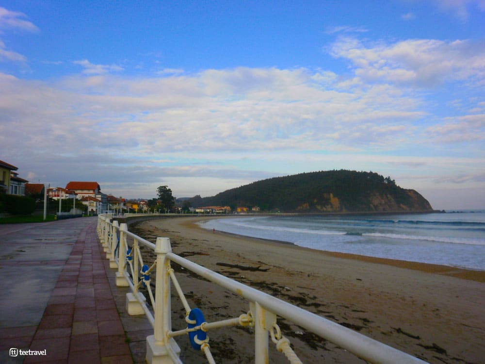 Camino del Norte - Ribadesella - Playa Santa Marina