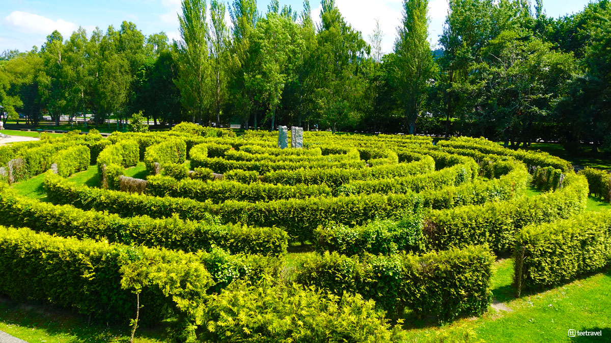 Camino Inglés - Betanzos - Jardines del Pasatiempo