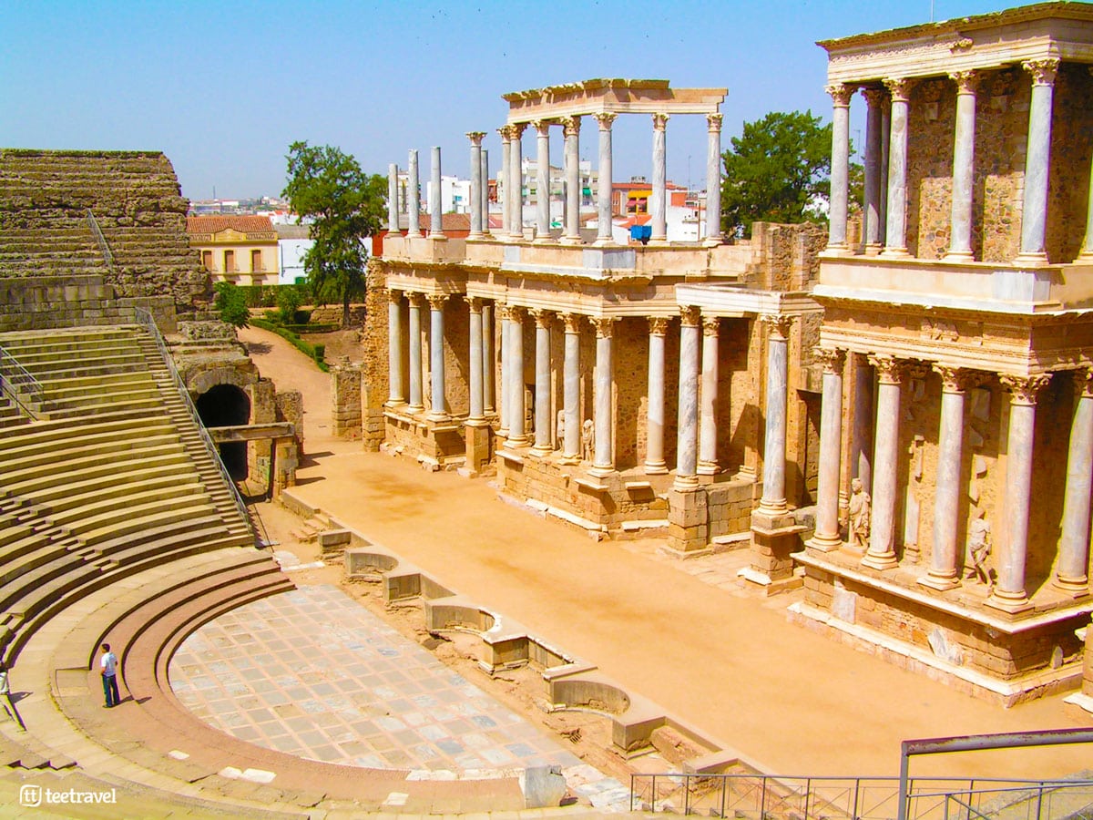 Vía de la Plata - Teatro Romano de Mérida