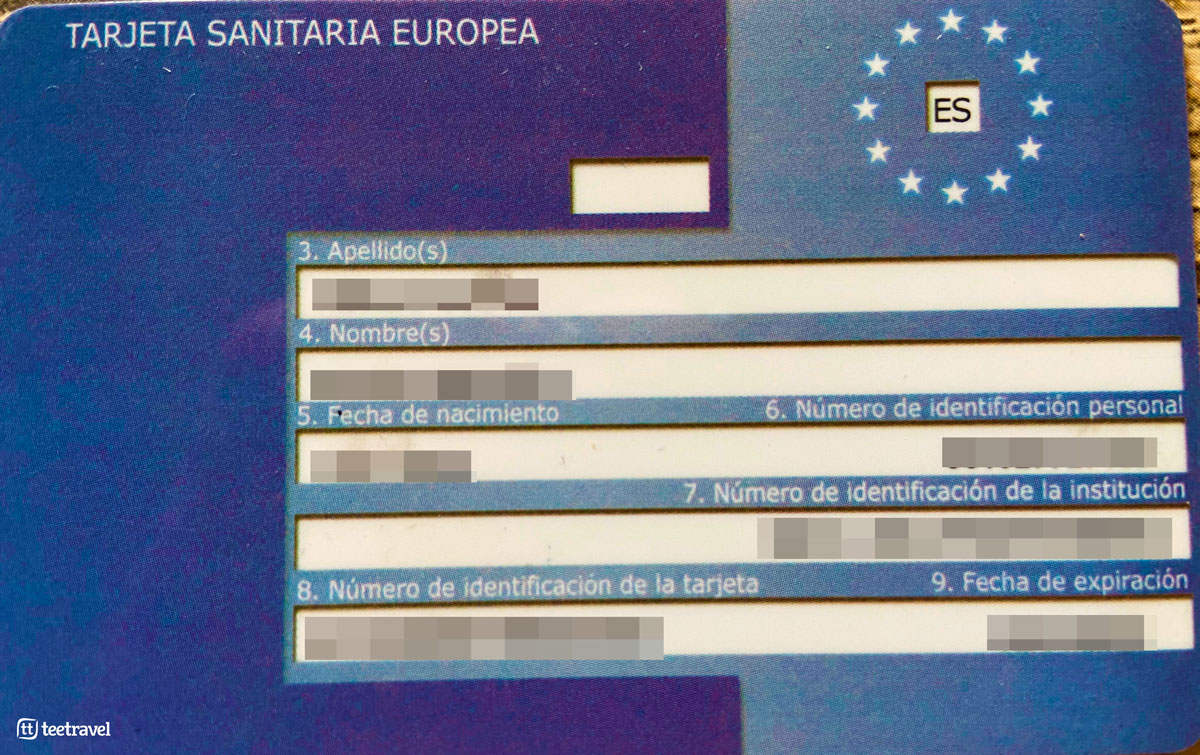 Tarjeta Sanitaria Europea