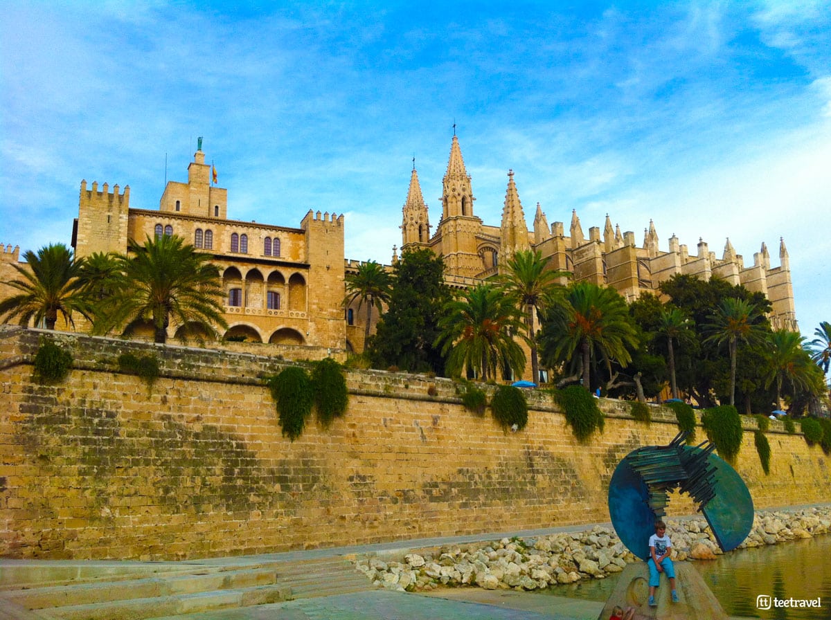 Catedral Santa María de Palma de Mallorca - Fortaleza Almudaina