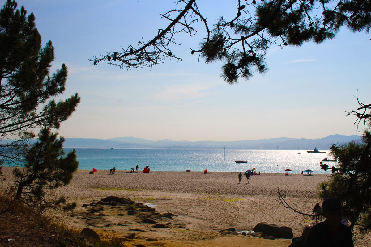 Playa de Rodas en las Islas Cíes