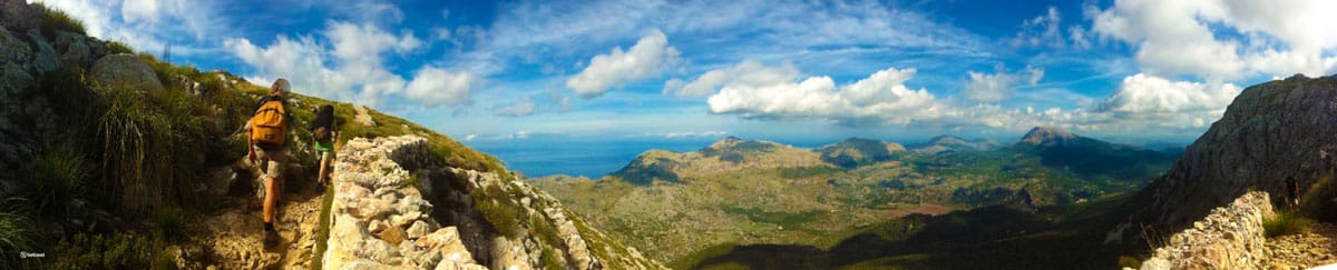 Ruta de la Pedra en Sèc - Serra de Tramuntana - GR 221