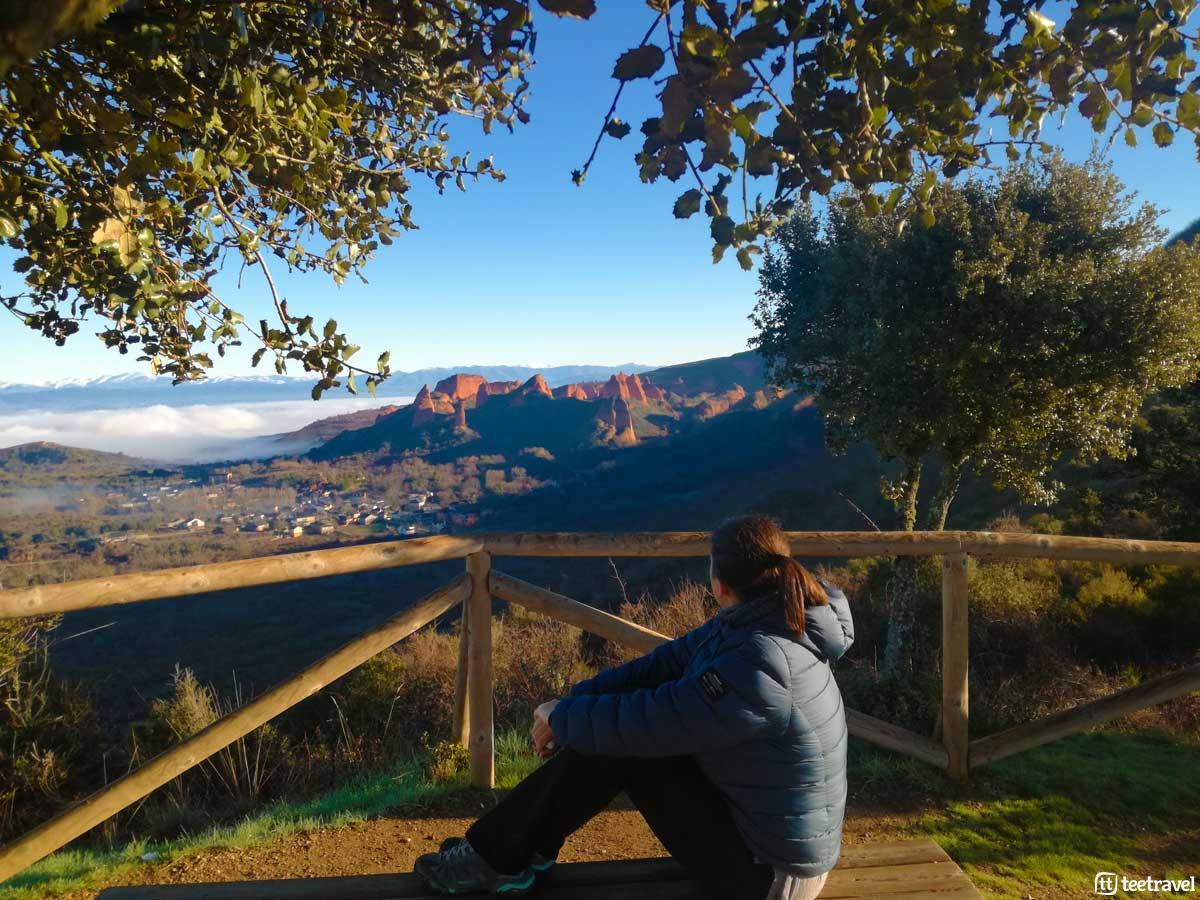 Camino de Invierno - Mirador en Las Médulas
