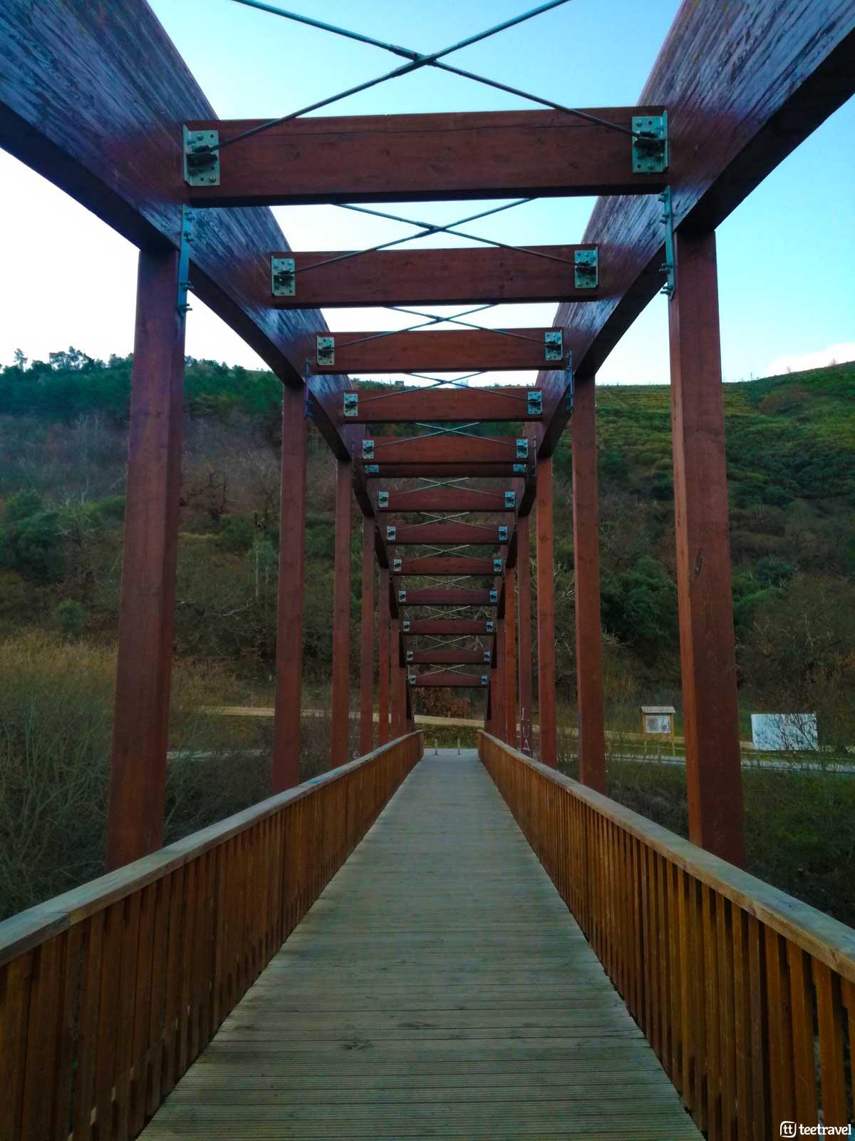 Puente en Ponferrada - Camino de Invierno