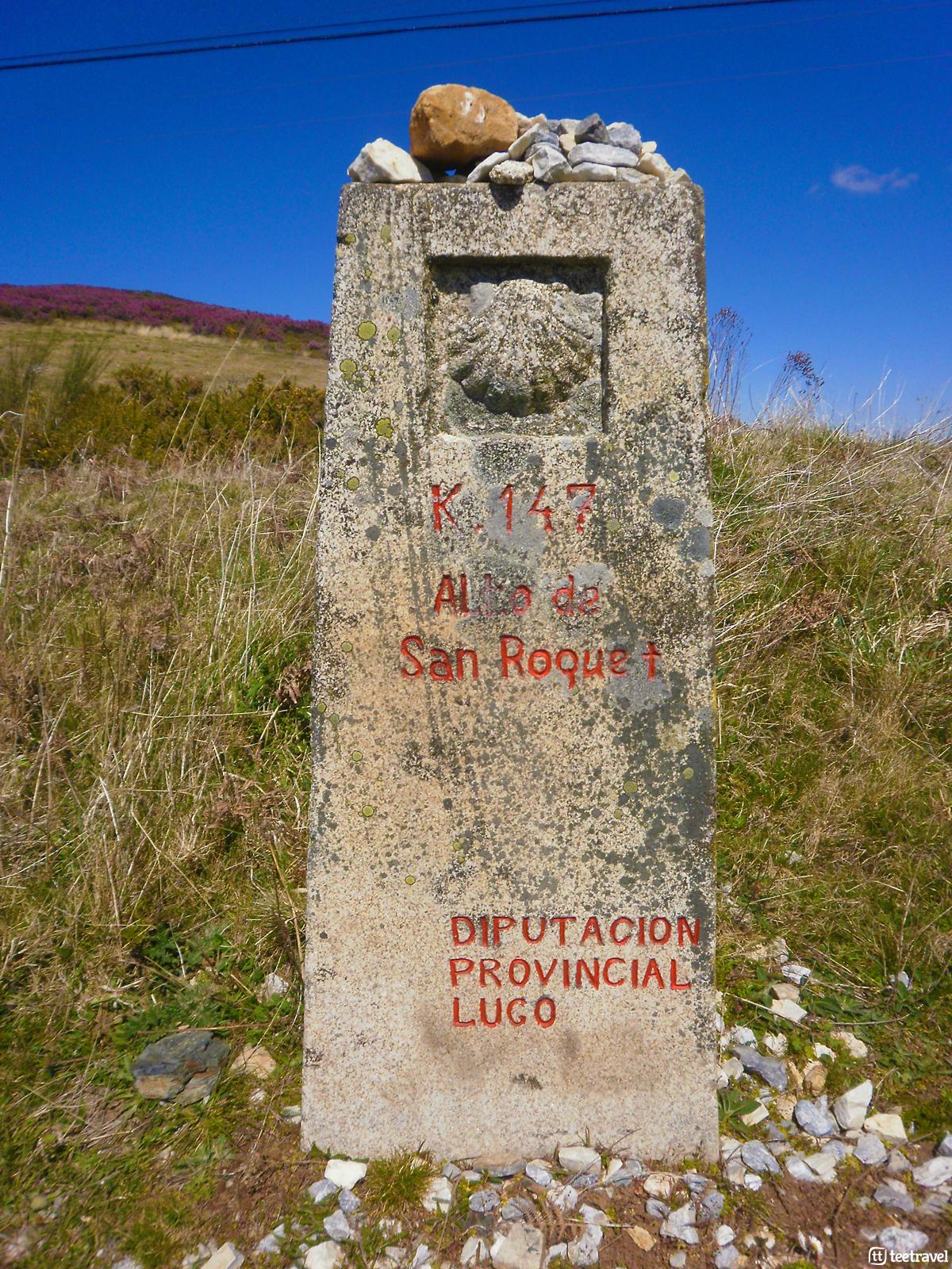 Alto de San Roque - Etapa O Cebreiro-Triacastela - Camino Francés