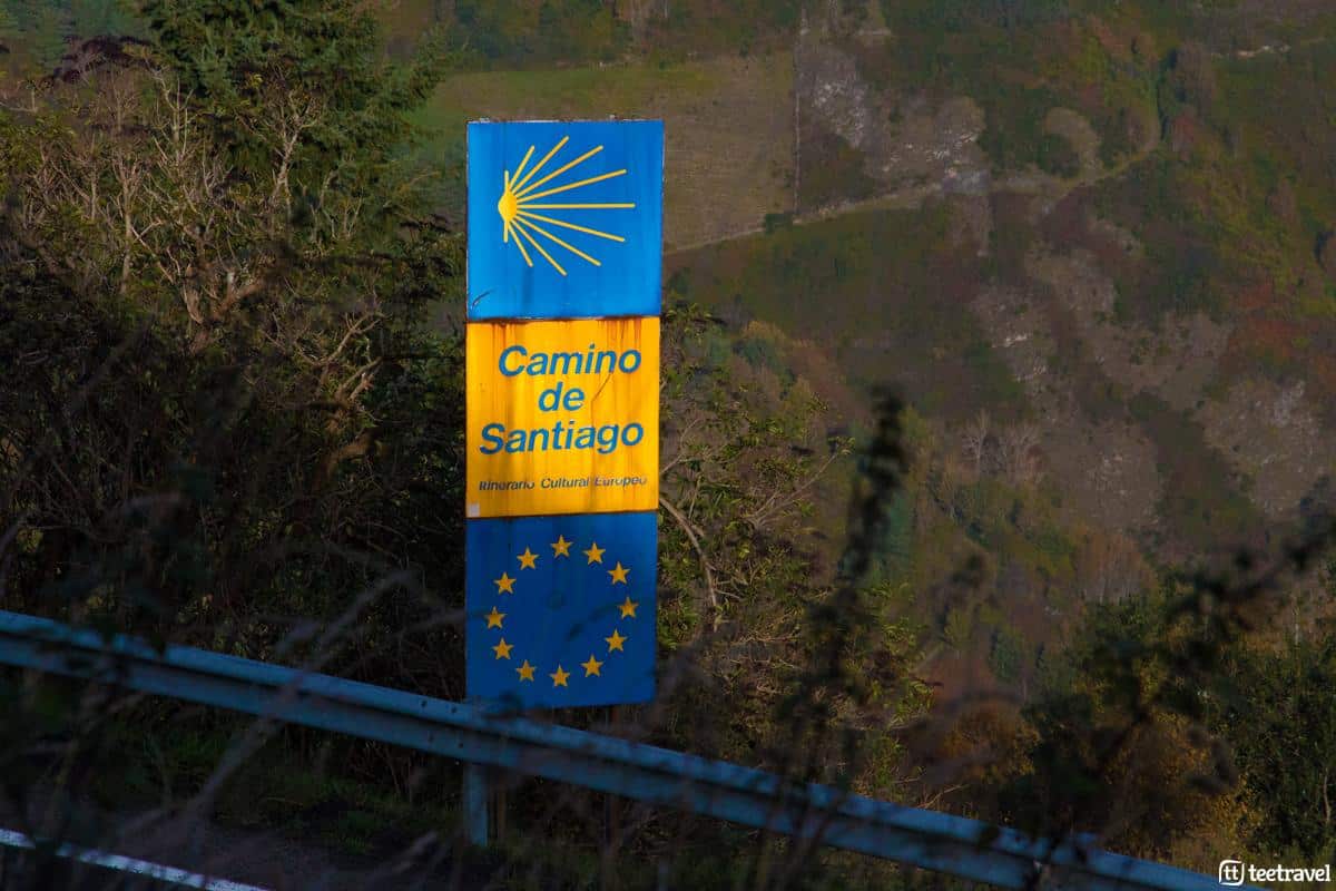 Señalización en el Camino Francés - Etapa O Cebreiro-Triacastela
