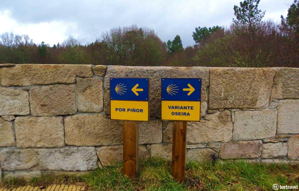 Señalización del Camino de Santiago de Compostela - Vía de la Plata