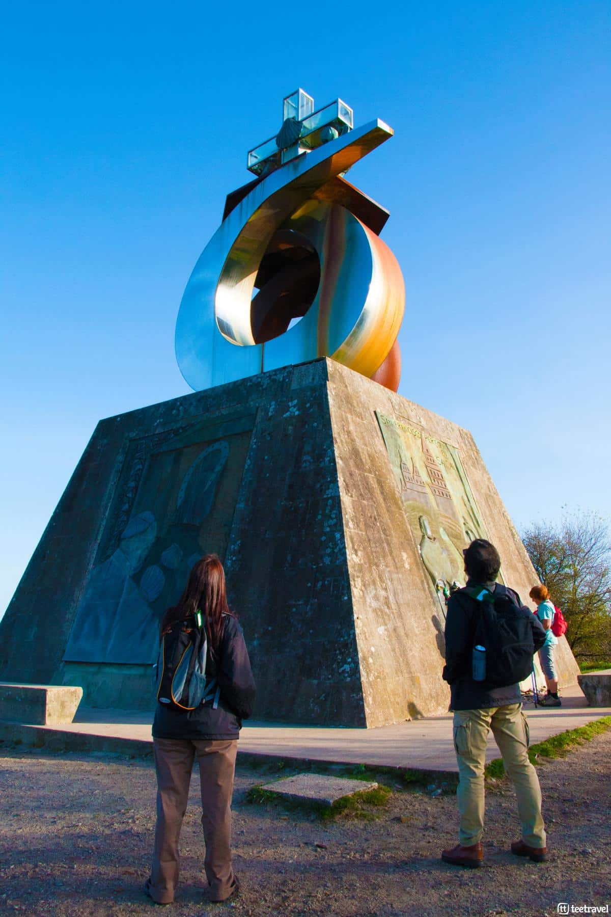 Monumento Conmemorativo de la Visita del Papa Juan Pablo II a Santiago de Compostela - Monte do Gozo