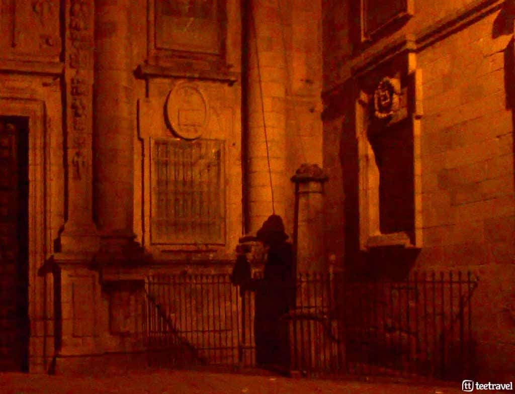 Santiago de Compostela - Plaza de la Quintana - Peregrino Fantasma