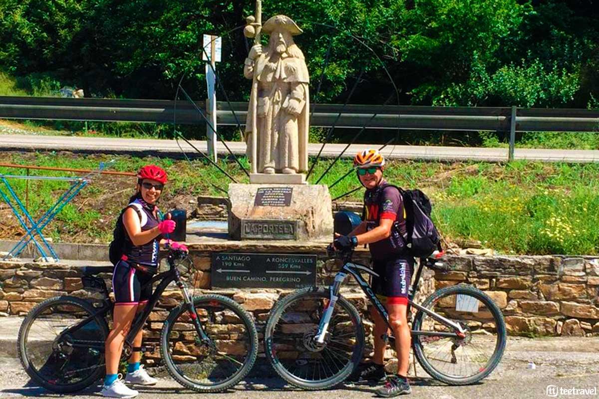 Camino de Santiago en Bicicleta - La Portela