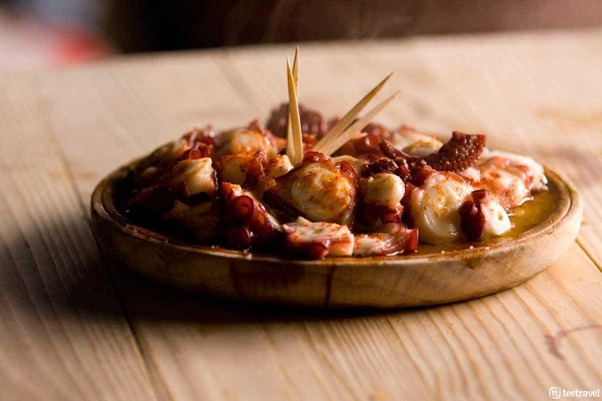 Pulpo Gallego de la Ría "á feira"