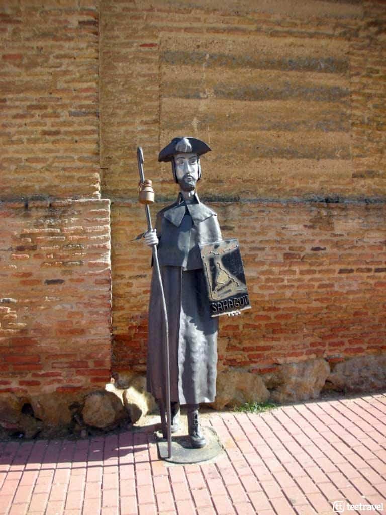 Estatua del Peregrino en Sahagún