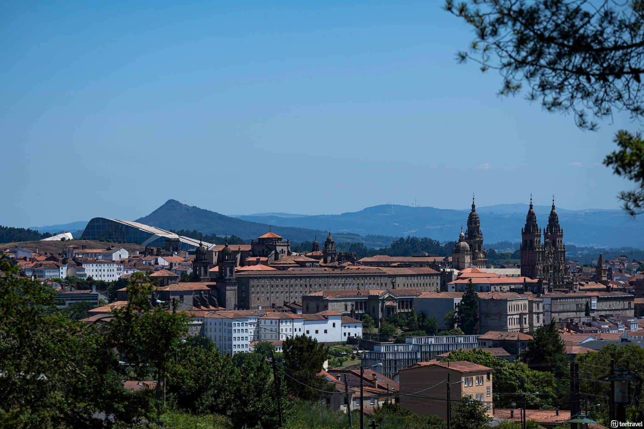 Qué hacer en Galicia después del Camino de Santiago - Vistas panorámicas de Santiago de Compostela