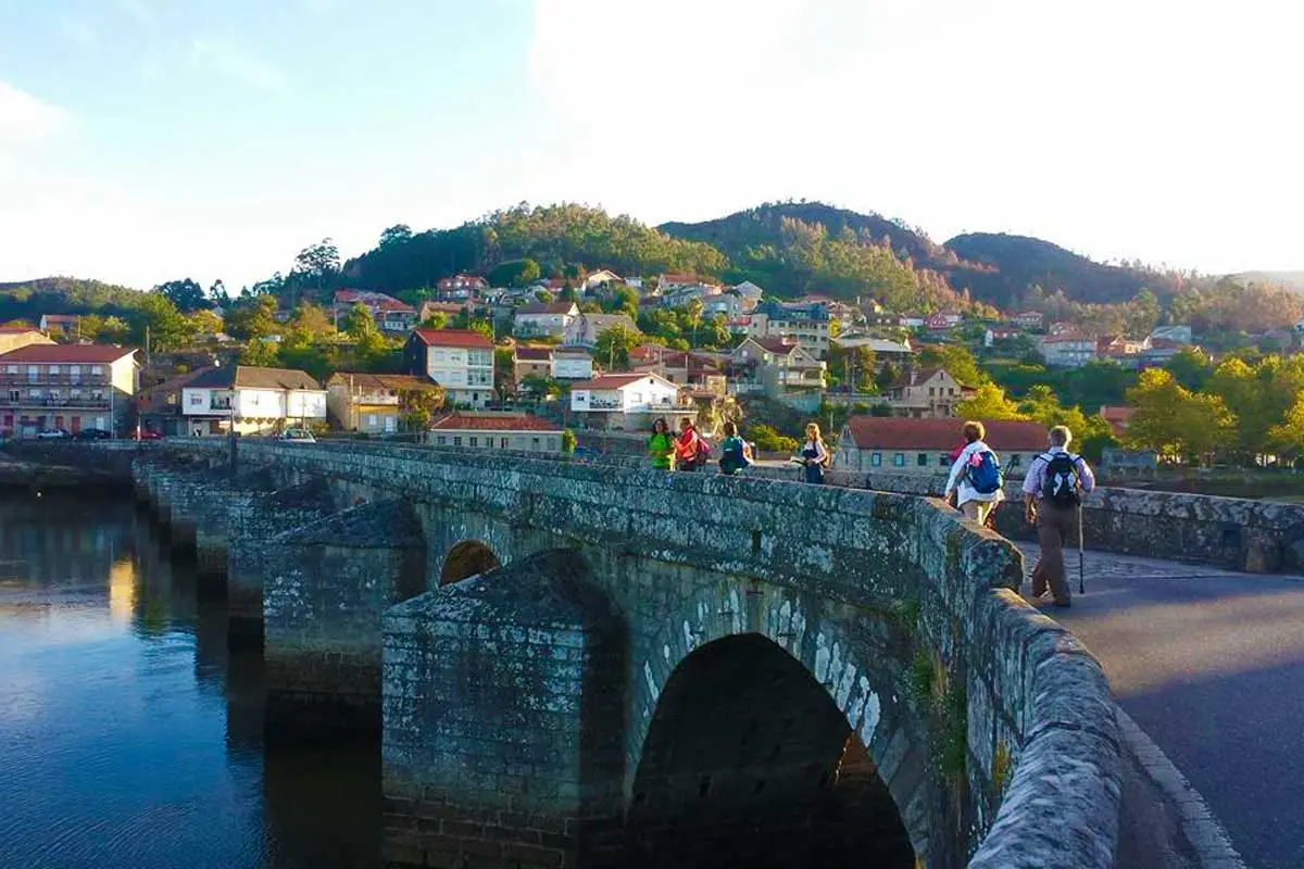 Camino Portugués - Arcade - Puente de Pontesampaio